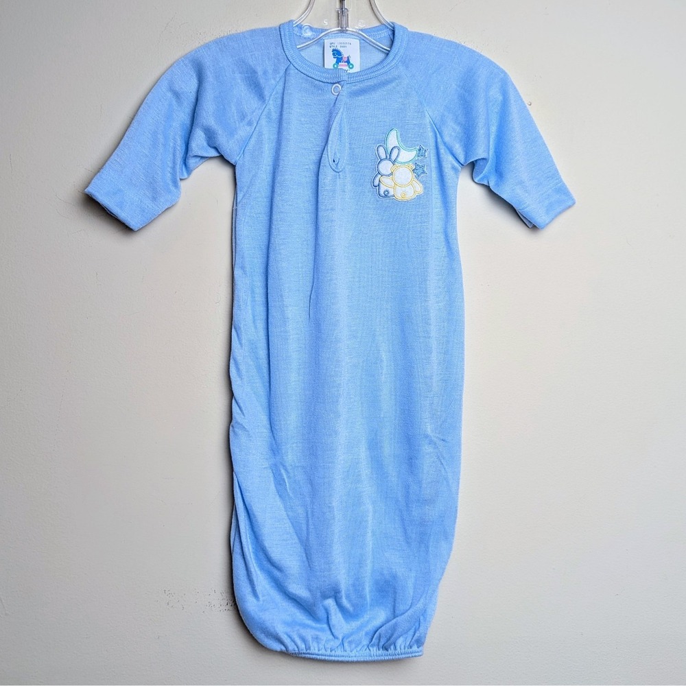 Vintage Baby Terry Newborn 90s Lightweight Sleep Sack Pajamas DS